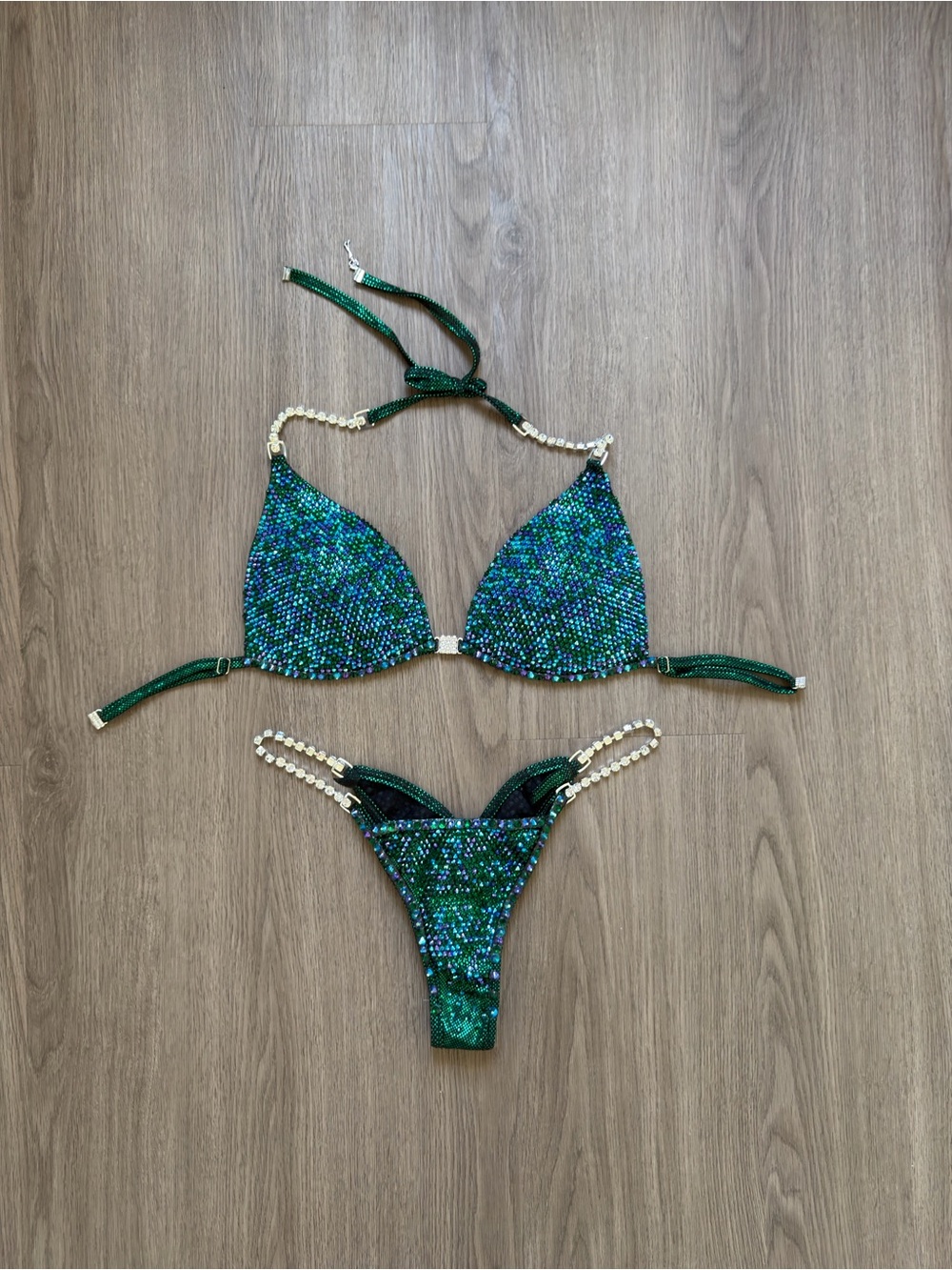 Green Angel Competition Bikini